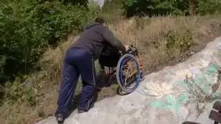 Подъём на маленькую горочку!