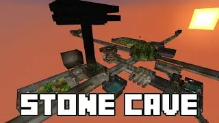StoneCave Timelapse: Skyblock Inversed (4K 60 fps)
