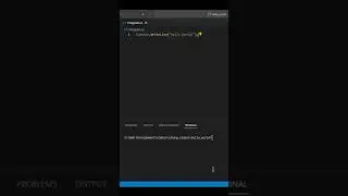 how to say hello world using C# #shorts  #coding