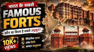 Top 10 famous fort in India | भारत के 10 प्रसिद्ध क़िले | Hindi Facts