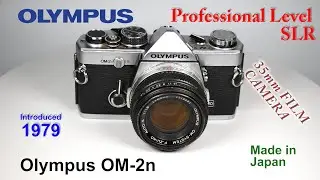 1979 Olympus OM-2n - 35mm Film Camera