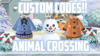 25+ WINTER CUSTOM CODES!! | Animal crossing