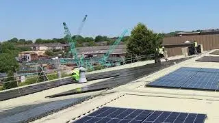 Mölnlycke Health Care Solar Panel Installation