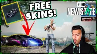 PUBG NEW STATE FREE SKINS!! FINALLY LAUNCH!!