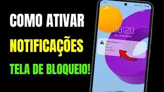 COMO COLOCAR NOTIFICAÇÕES NA TELA DE BLOQUEIO SAMSUNG
