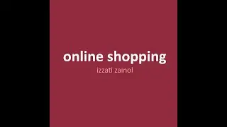 || Online Shopping - Izzati Zainol (Acoustic) ||