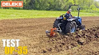 Agricultural Tractor with DELEKS DP35 Plough
