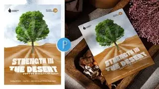 How to design Church flyer - Pixellab tutorial