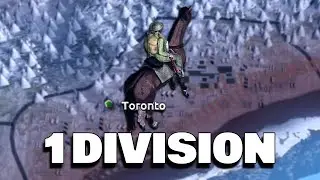 BEAT Hearts of Iron 4 WITH 1 Divsion