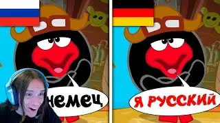 Иностранные дубляжи уничтожили Смешариков / Реакция на Химу