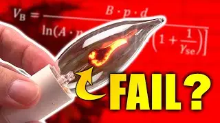 FAULTY Flicker-Flame Light Bulb? Amazing in slow-motion!