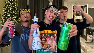 I TOOK 24 SHOTS ON NEW YEARS EVE FOR 2024!!! (BLACKED OUT)