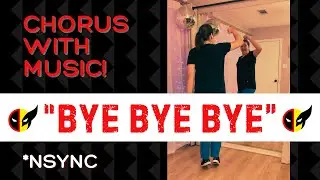 ❤️ "Bye Bye Bye" Dance (Chorus Choreography) ❤️ *NSYNC ❤️ Deadpool Dance ❤️ #dancepool