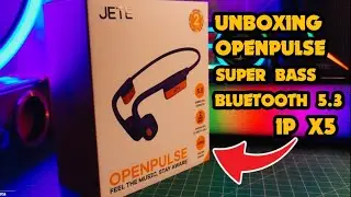 KEREN SIH INI! JETE OPENPULSE SUPER BASS BLUETOOTH 5.3 NO DELAY PAKE 2 MIC SUARA MANTAP