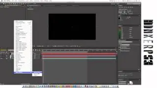 Adobe After Effects Tutorial. 2D tracked Chrome Text