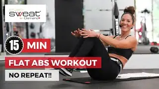 Free 15 Minute No-Repeat Ab Workout | No Equipment. No Breaks!! (Great for All-Levels!)