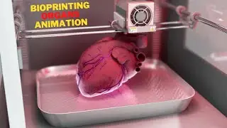 The Process of Making 3D Printed Organs  | Animation