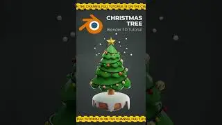 Christmas Tree Blender 3D Tutorial is on the Channel #3d #blender3d #blendertutorial
