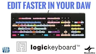Presonus Studio One - Shortcut Keyboard - Logic Keyboard - HomeRecordingMadeEasy.com