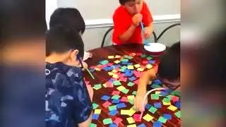 Как занять детей надолго? Вытворяшки.