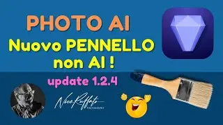 TOPAZ PHOTO AI (update 1.2.4) con PENNELLO NON AI !!!