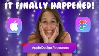 NEW Apple iOS 17 Figma library! | Walkthrough and how to use | Figma resource library 💛