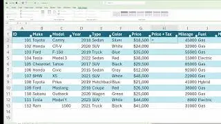 How to Create an Excel Table Instantly (Ctrl + T Shortcut)
