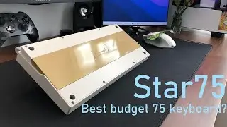 Star75 | Best 75% keyboard under $280? | Ft. Brass Weight & Anubis