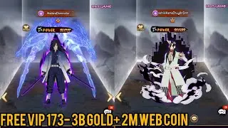 Naruto Idle New Version Private Server | Free VIP 173 - 3B Gold - 2M Web Coin