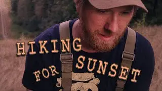 Hiking for Sunset on the Tolt Pipeline