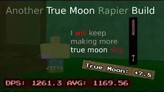 another, the True Moon Rapier voxlblade build