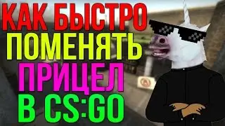КАК БЫСТРО СМЕНИТЬ ПРИЦЕЛ В CS:GO?