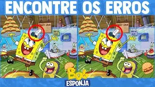 ENCONTRE OS ERROS - BOB ESPONJA