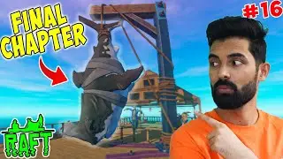 Finally Killed This Giant Shark - Raft Survival Gameplay #16
