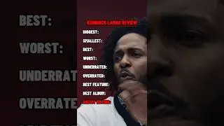 Is Kendrick Lamar the GOAT?! 