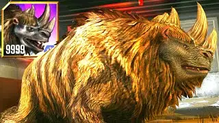 NEW RHINOPROTODON MAX 9999 | JURASSIC WORLD THE GAME