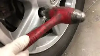 Remove a Toyota/Lexus wheel lock without wheel lock key