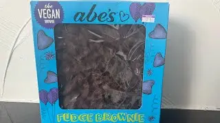 Abe’s Vegan Fudge Brownie #veganfoodtastetest #abes #veganbrownie #veganfudgebrownie