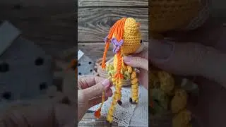 львичка львица яркие игрушки детям #лев #львичка #игрушкикрючком