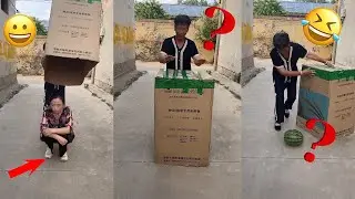People Turn into Watermelons🍉 😺😍 Best Funny Videos 2024, Chinese Funny clips daily Part 40