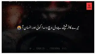 Sad poetry Status for tiktok