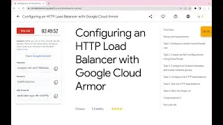 Configuring an HTTP Load Balancer with Google Cloud Armor 