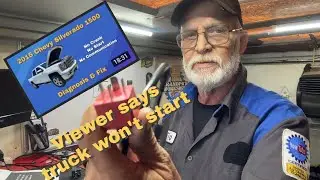 Viewer's 2016 Chevrolet Silverado won't start