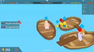 Играем вместе в роблокс - кто сильней в сумо - битва Floppy Fighters