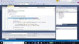 File handling in c++ and c# with Compile and Run from Command prompt 38