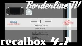Recalbox 4.1 + PSP + Raspberry Pi 3 + Borderline TV
