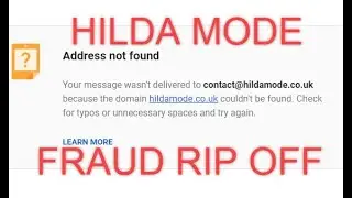 BEWARE OF HILDA MODE COLLECTION!! this company is a complete rip-off