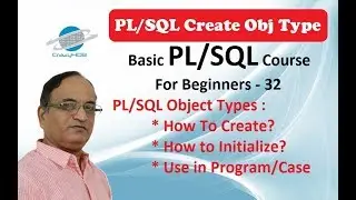 Object Types in Oracle - (Visit description for more info)