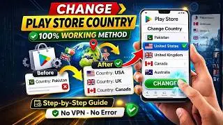 How to Change Google Play Store Country (Step-by-Step Guide 2026)