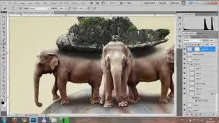 Adobe Photoshop CS 5 Теория создания / Speed Art Earth on turtle
